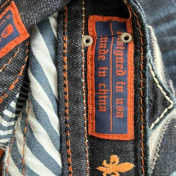 NWOT Rock Revival Women's Dark Wash Stephanie Boot Cut Jeans Size 27 - Picture 14 of 16